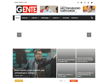 Tablet Screenshot of gentesinaloa.com